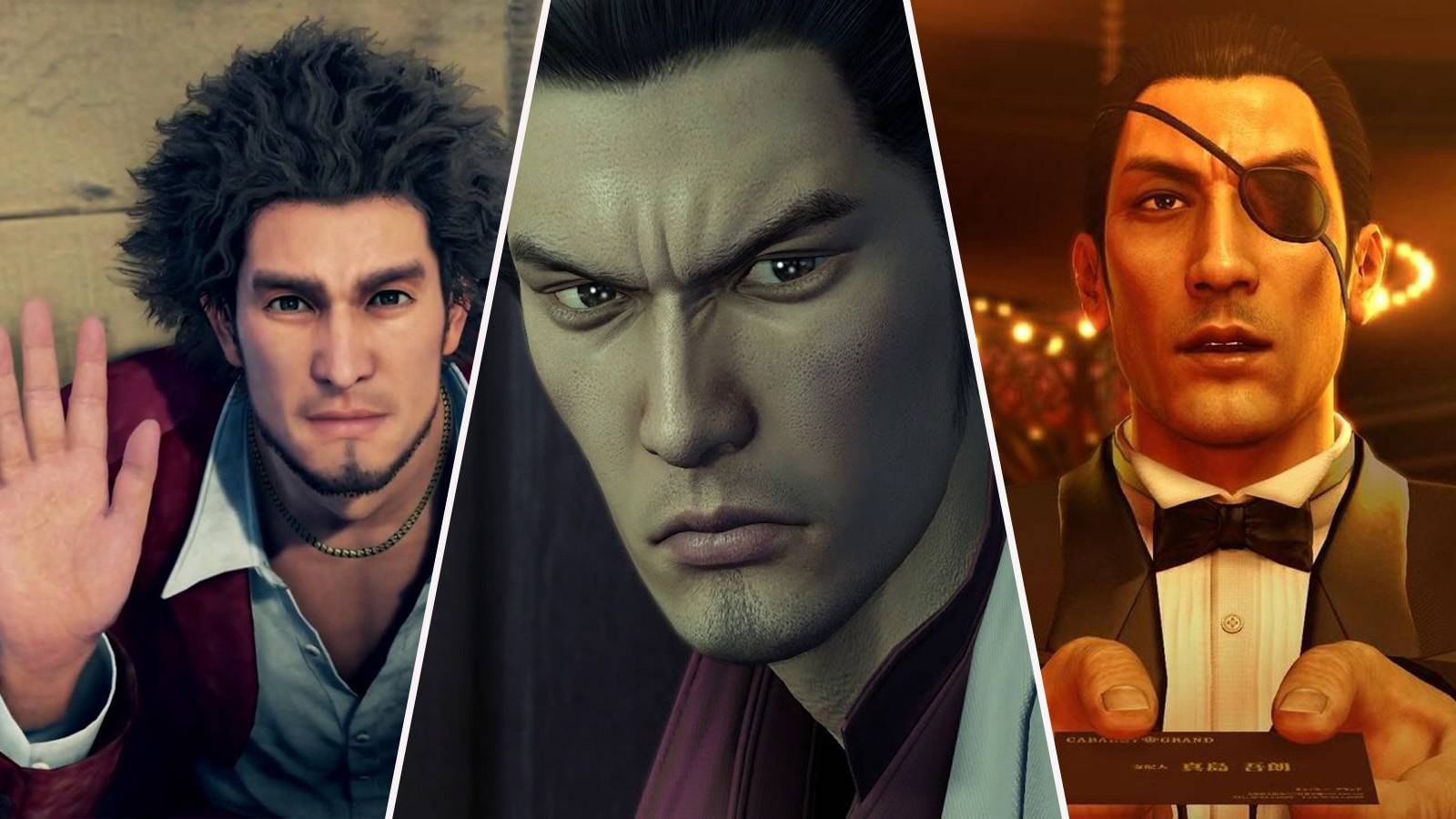 Yakuza franchise collage