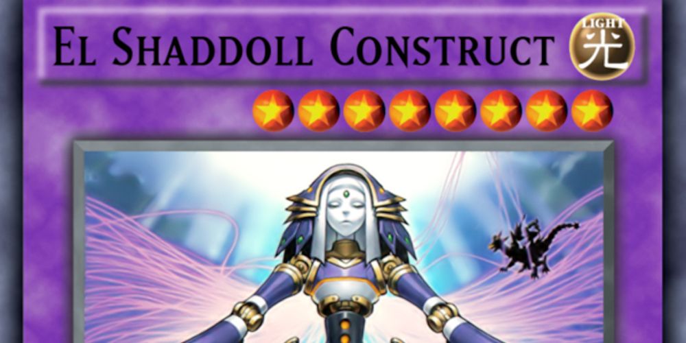 Yu-Gi-Oh TCG Banned El Shaddoll Construct Card
