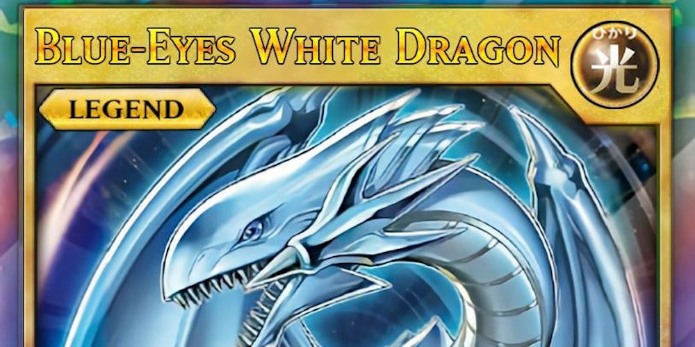 Yu-Gi-Oh Rush Deal TCG Blue-Eyes White Dragon Card