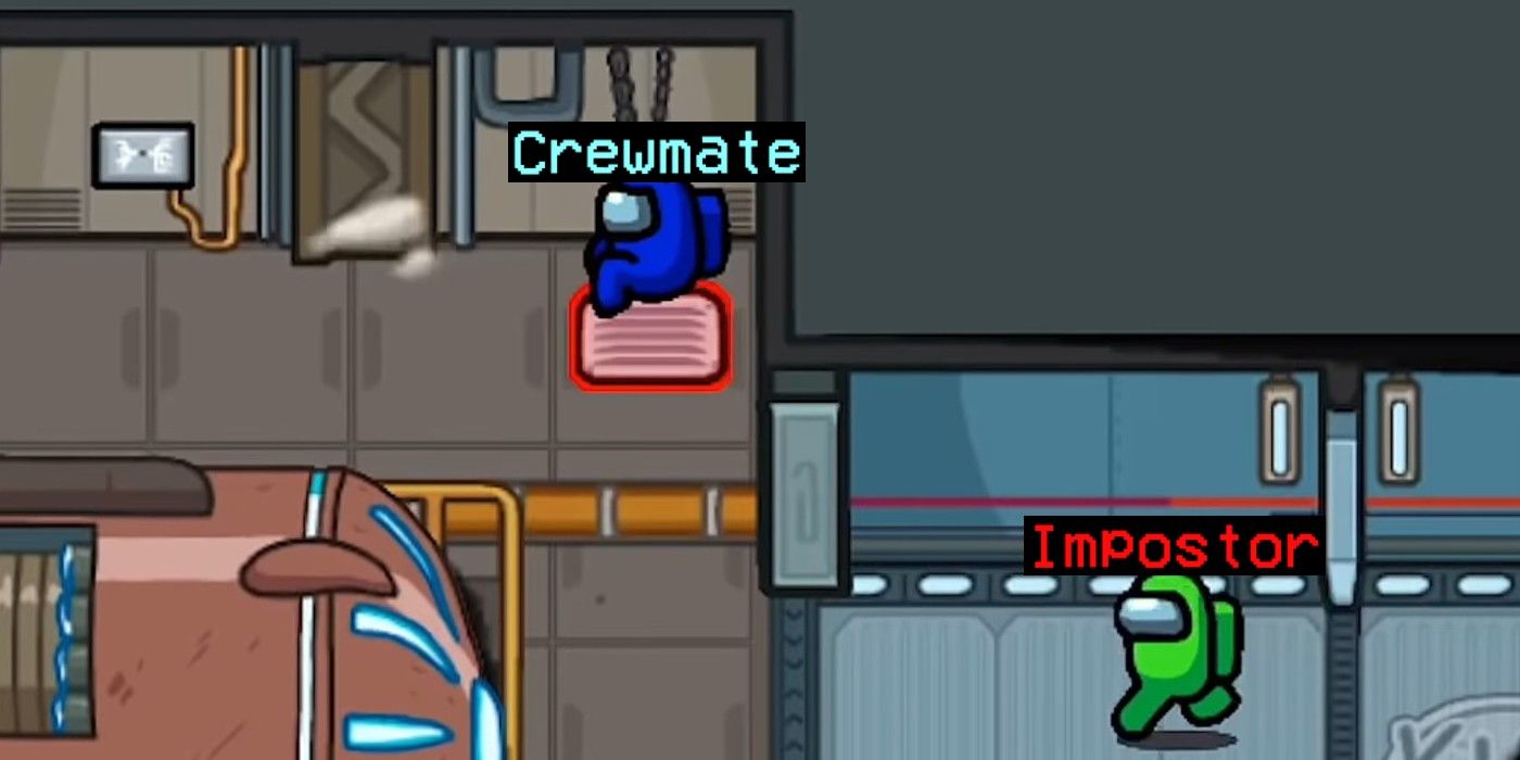 AMONG US 1000IQ HACK vs. CREWMATES 