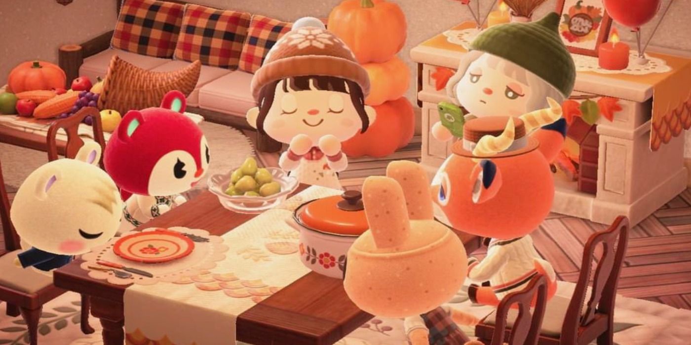 Animal Crossing New Horizons Player Creates Incredible Thanksgiving Village
