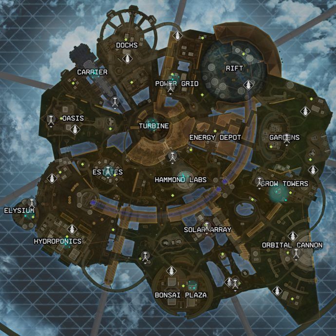 Comparing Apex Legends World S Edge Map To Season 7 S Olympus