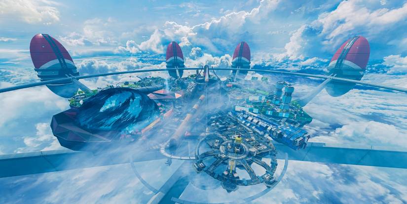 apex legends olympus map view from above