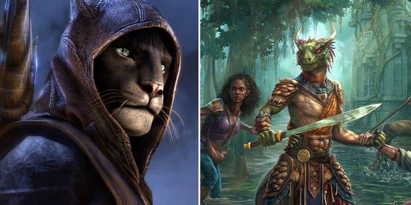 argonian and khajiit elder scrolls