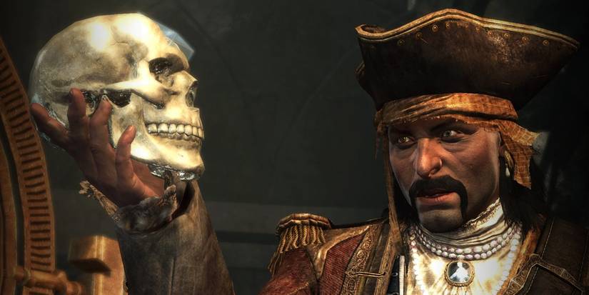 A Crystal Skull from the Assassin's Creed universe