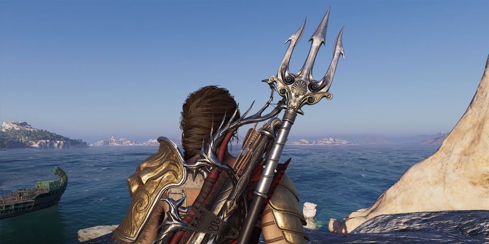 The Trident of Eden from the Assassin's Creed universe