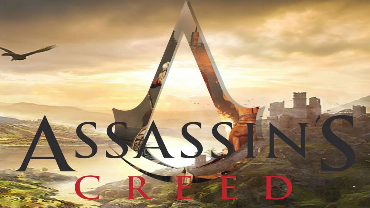 Assassins Creed art with battle logo