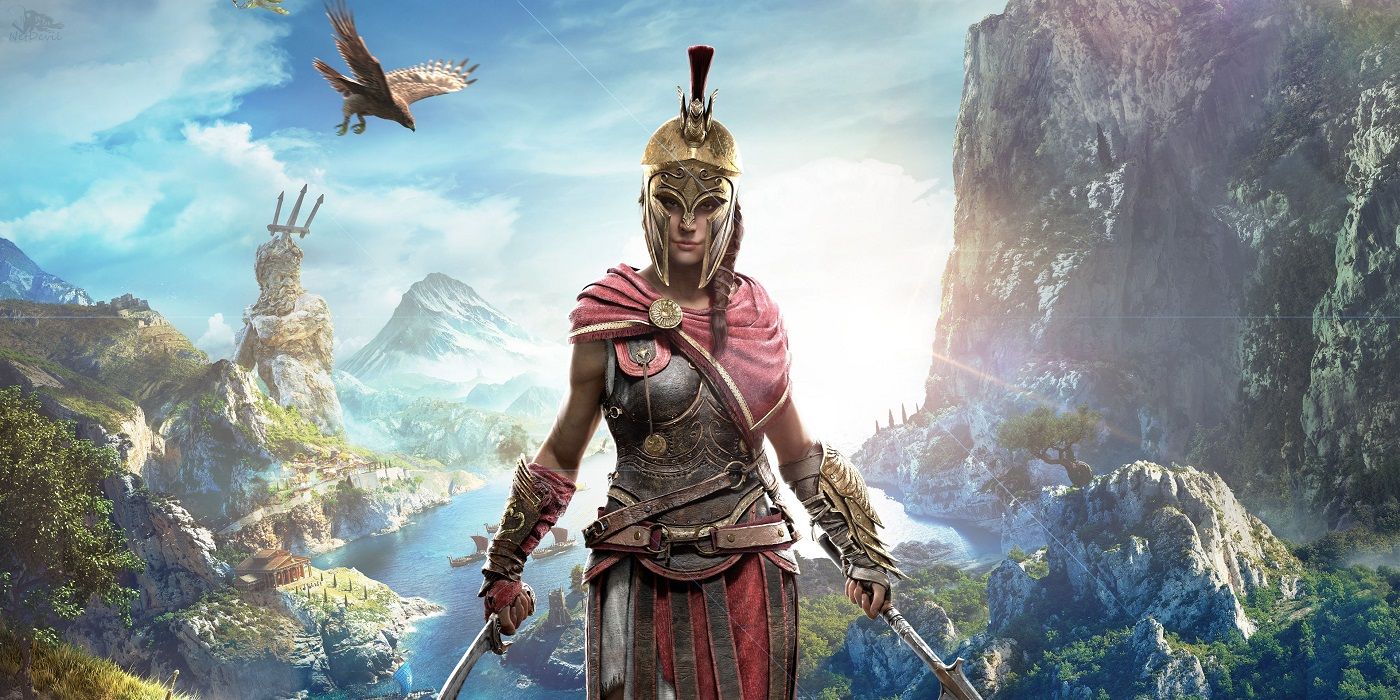 Female character in Assassin's Creed Odyssey