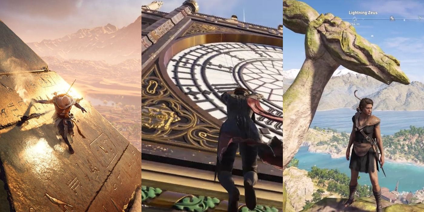 famous viewpoints from assassin's creed games