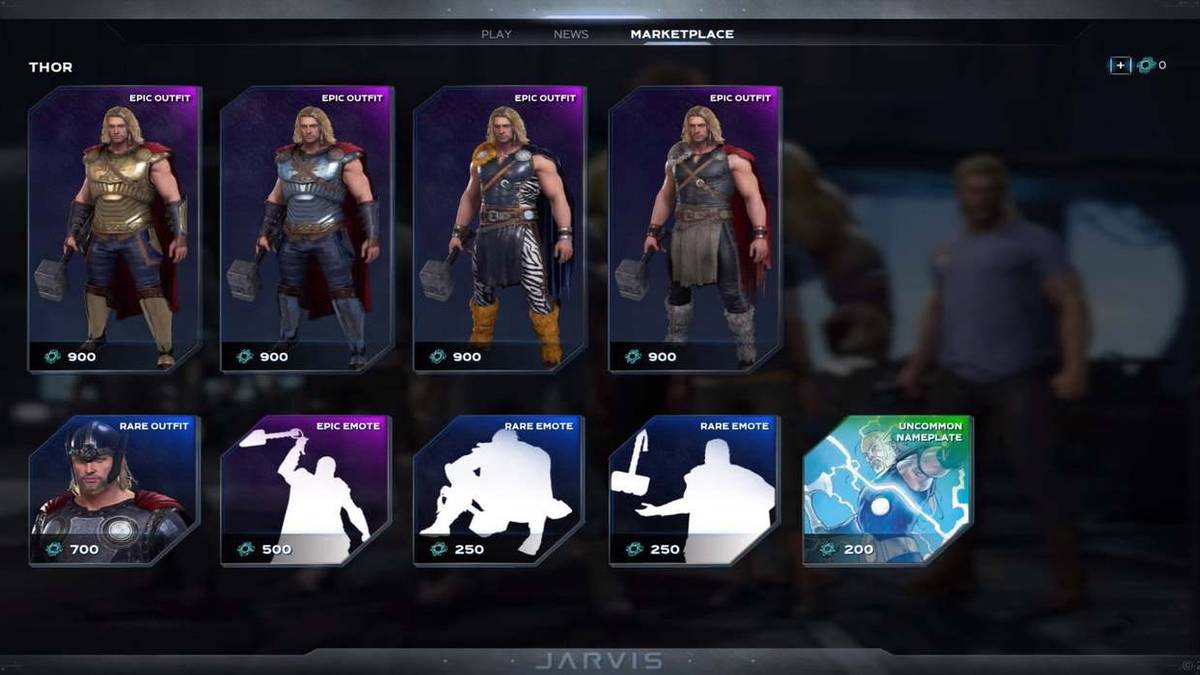 avengers marketplace for thor