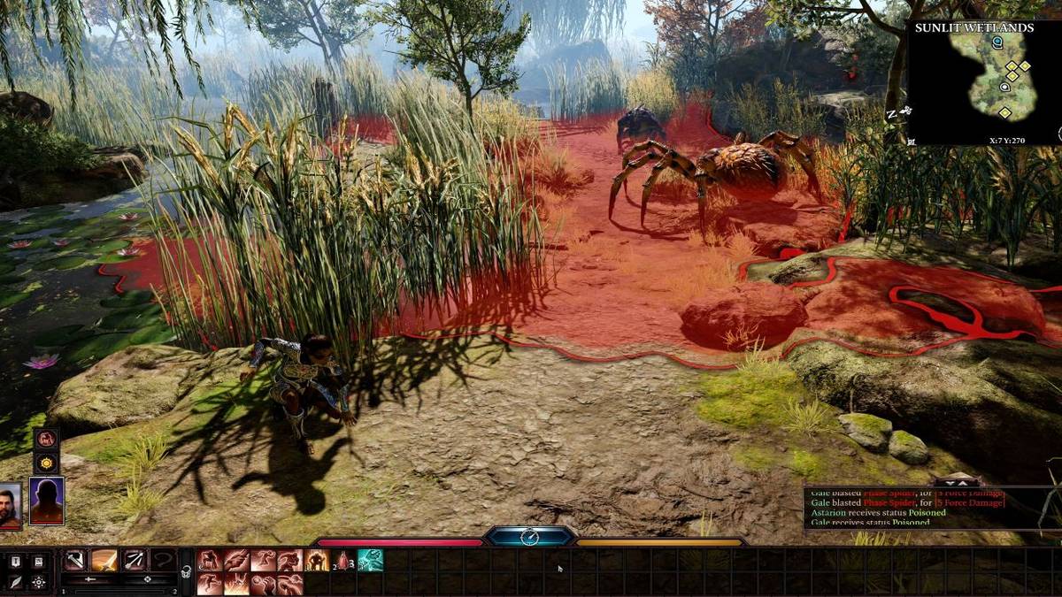 Baldur's Gate 3 Giant Spider talk