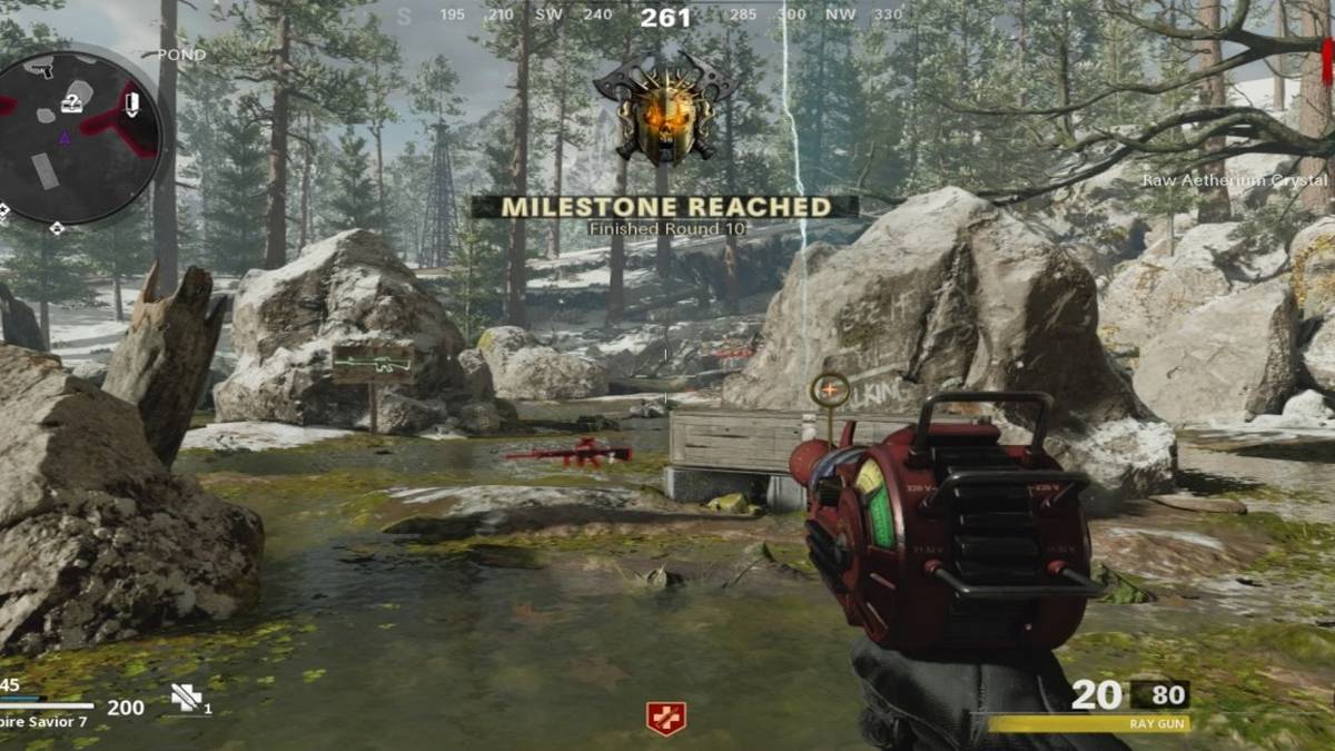 gameplay of the ray gun black ops cold war