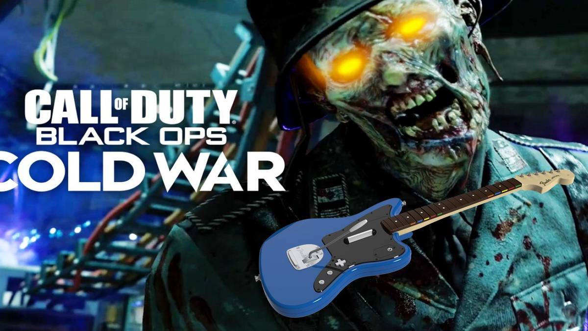 black ops cold war zombies guitar rockband