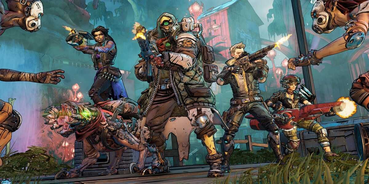 Bordelands 3 promotional image of characters