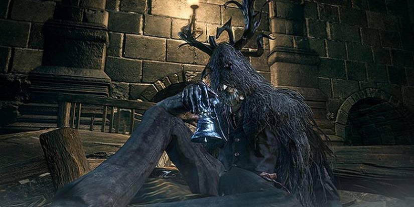 brador in his cell in bloodborne