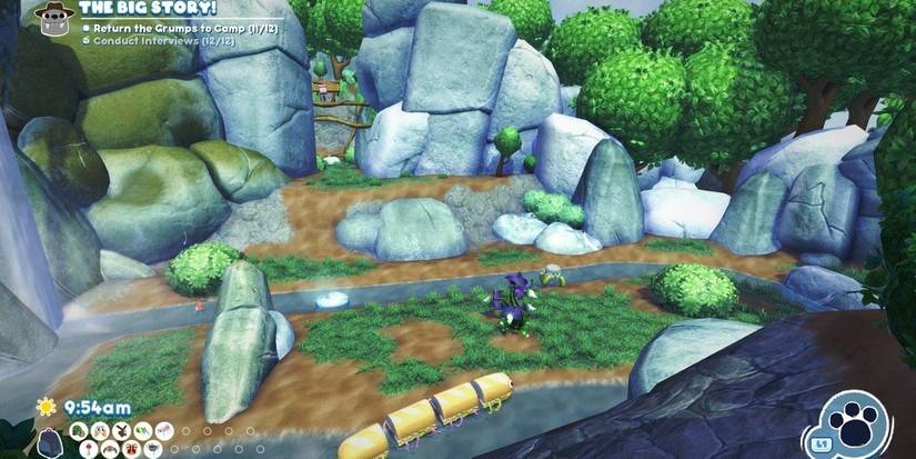 catching bugsnax at flavor falls