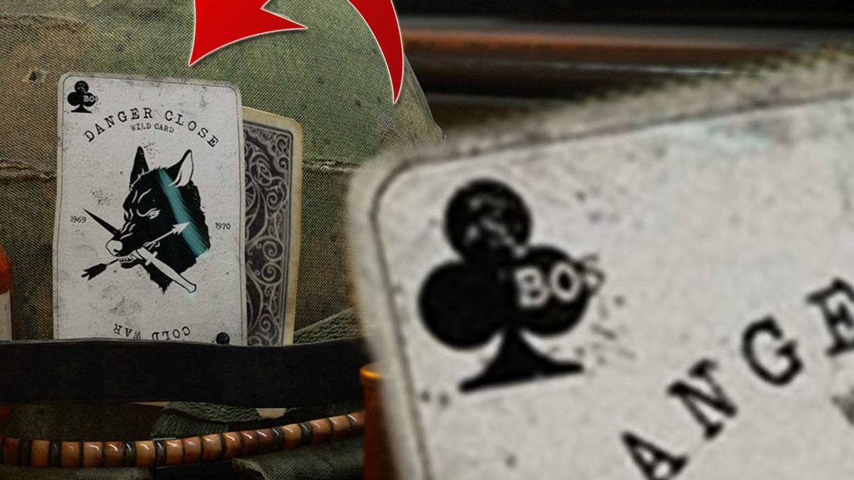 call of duty black ops 5 playing card