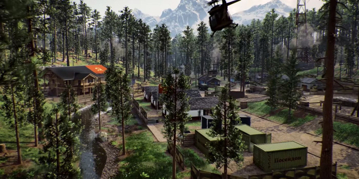 call of duty black ops forest map