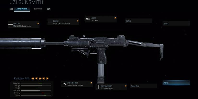 call of duty uzi warzone loadout