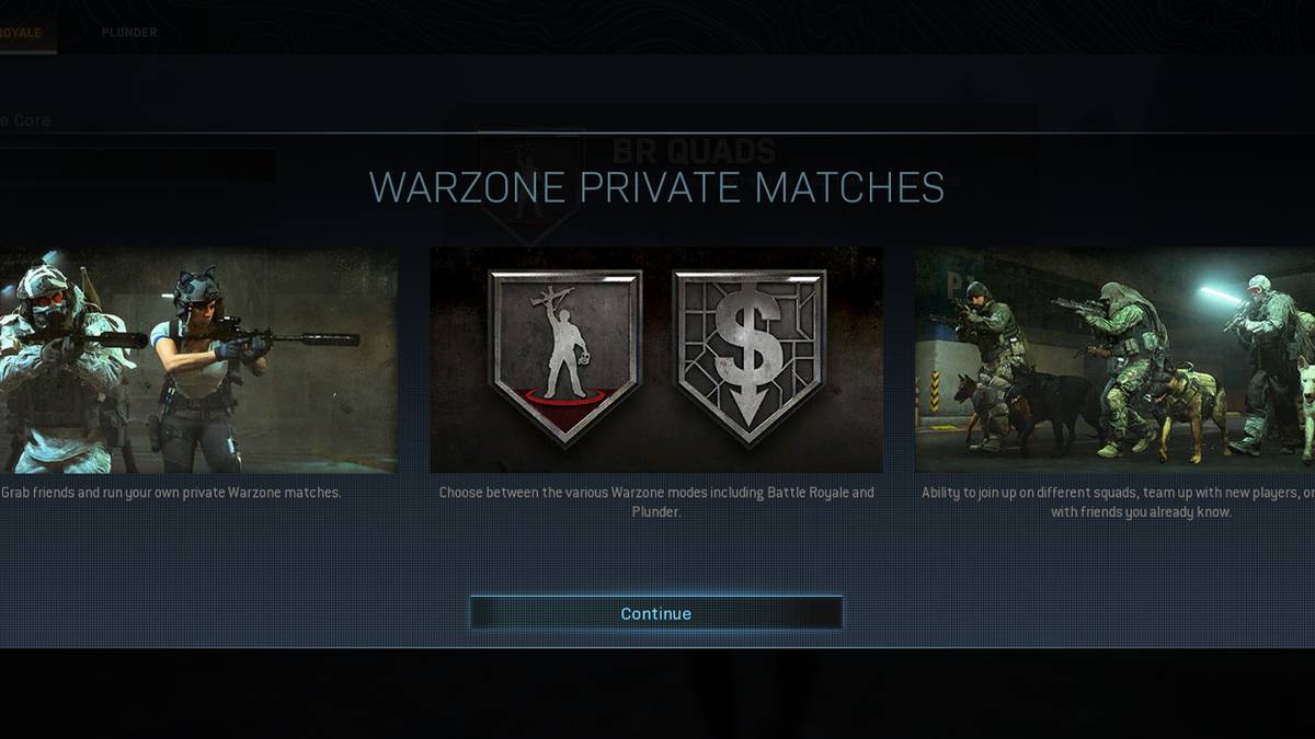 warzone matches