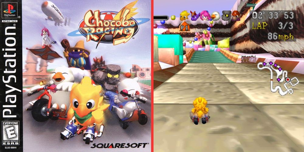 Chocobo Racing for the original PlayStation