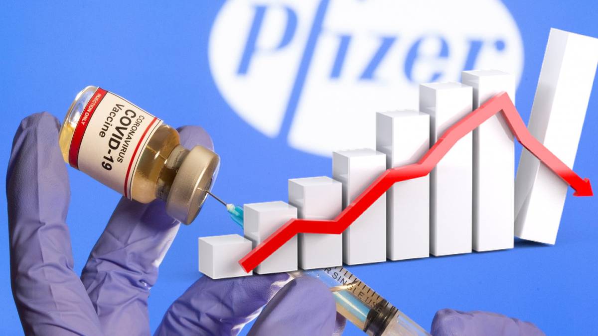 covid 19 vaccine vial and needle stock drop image