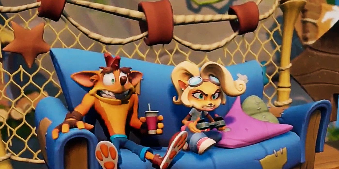 crash and coco on couch