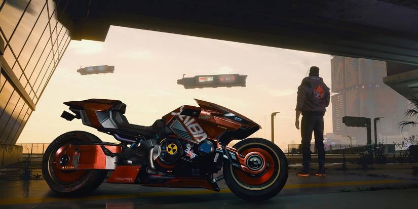 cyberpunk 2077 motorcycle