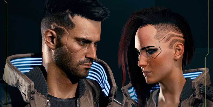 cyberpunk 2077 protagonist v face