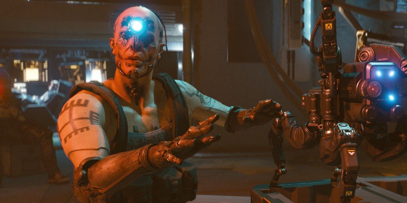 Cyberpunk 2077 Robot Man