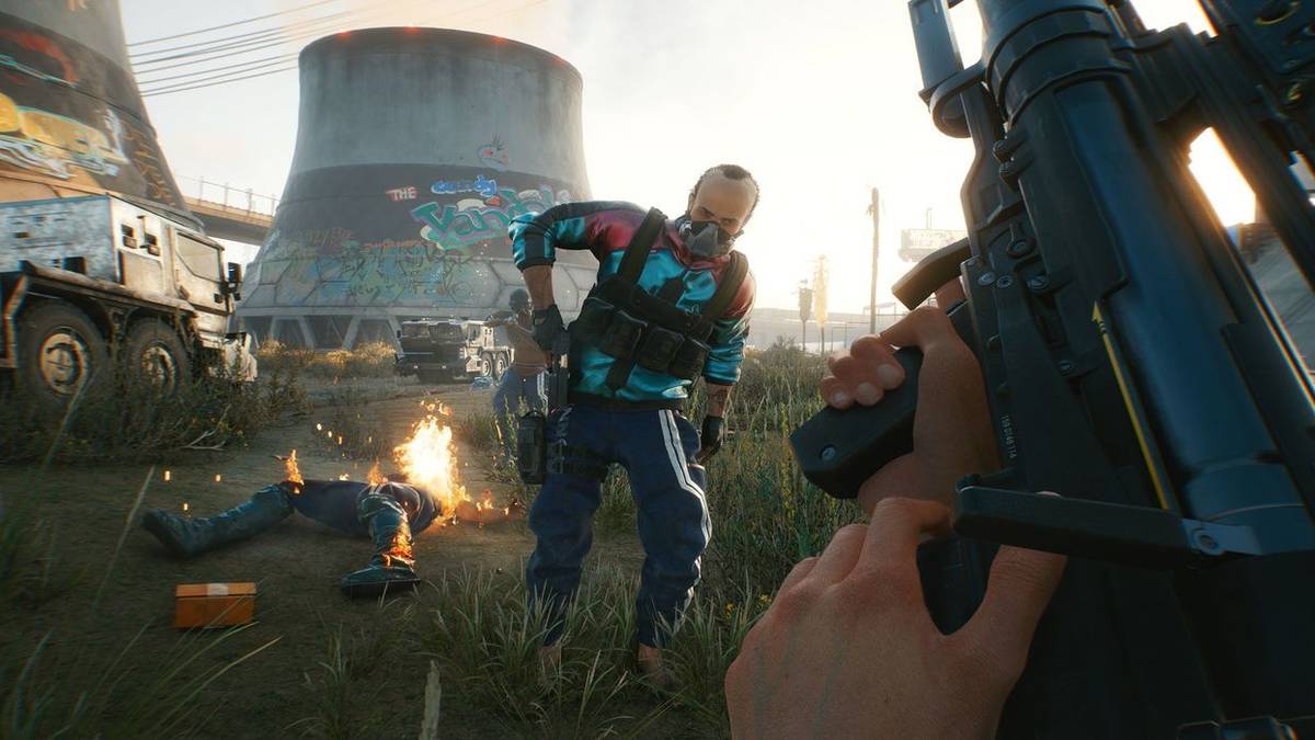 combat outside of night city in cyberpunk