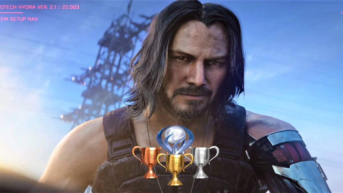 cyberpunk 2077 john wick matrix trophy
