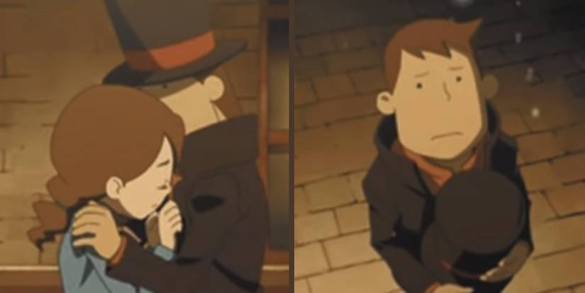 Claire dies at the end of Professor Layton & The Unwound Future