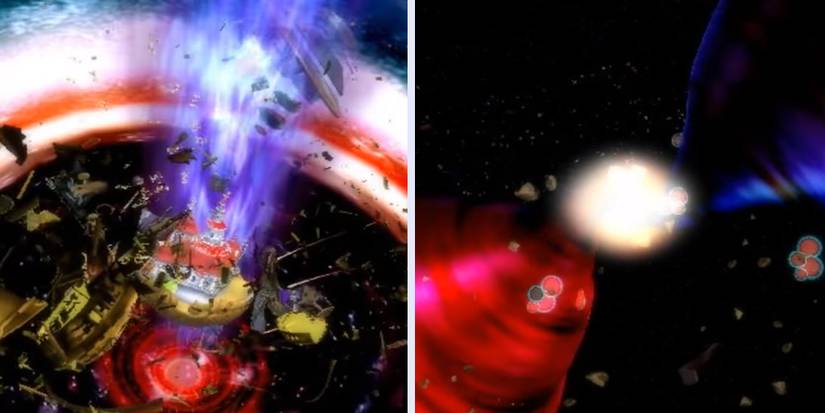 The ending of Super Mario Galaxy