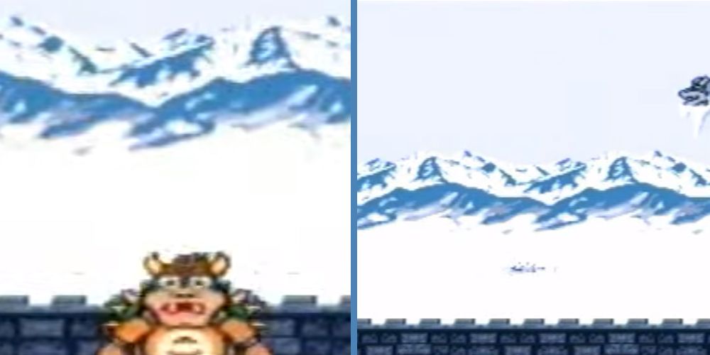 Bowser dies at the end of Mario Is Missing