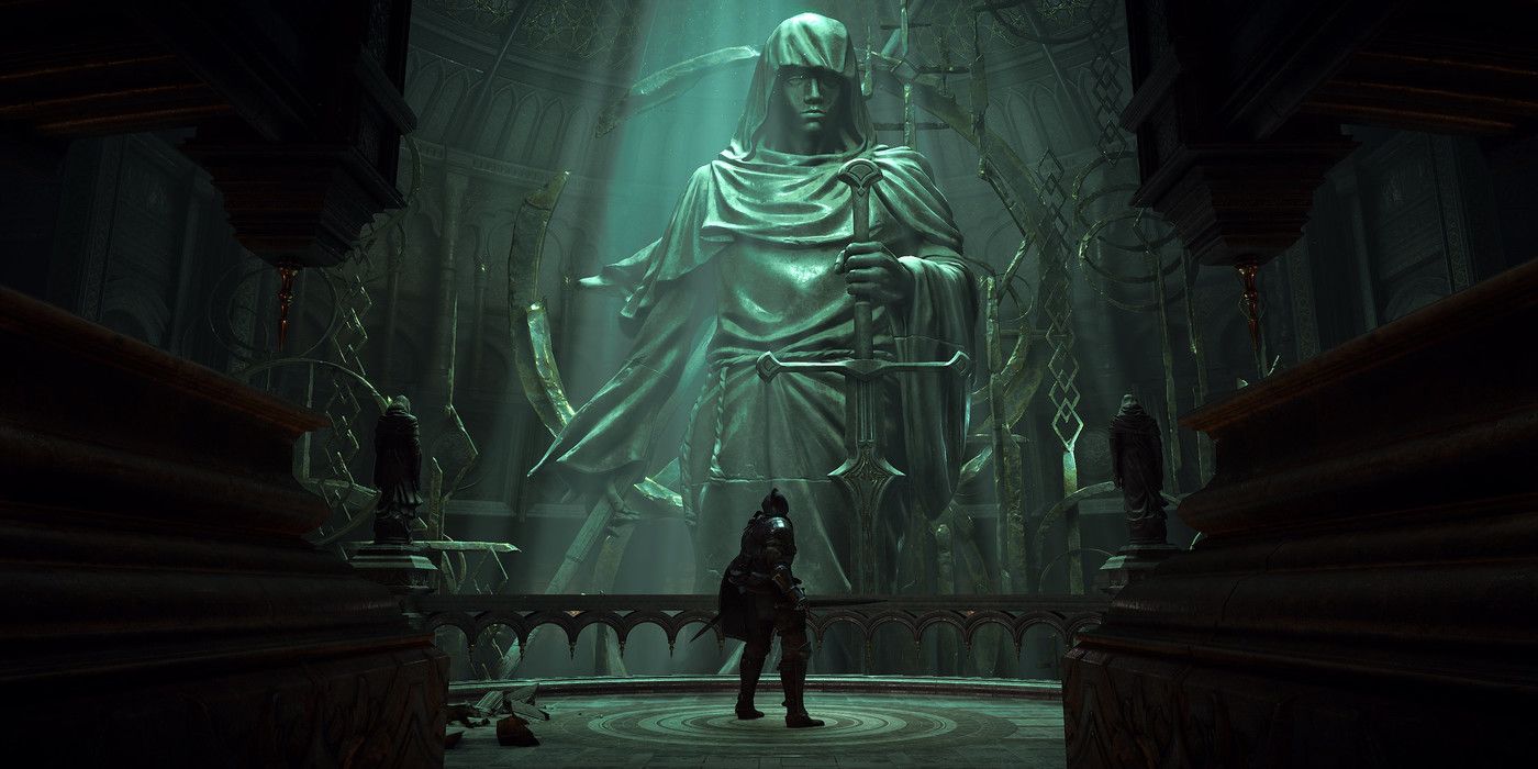 statue screenshot from demon's souls remake