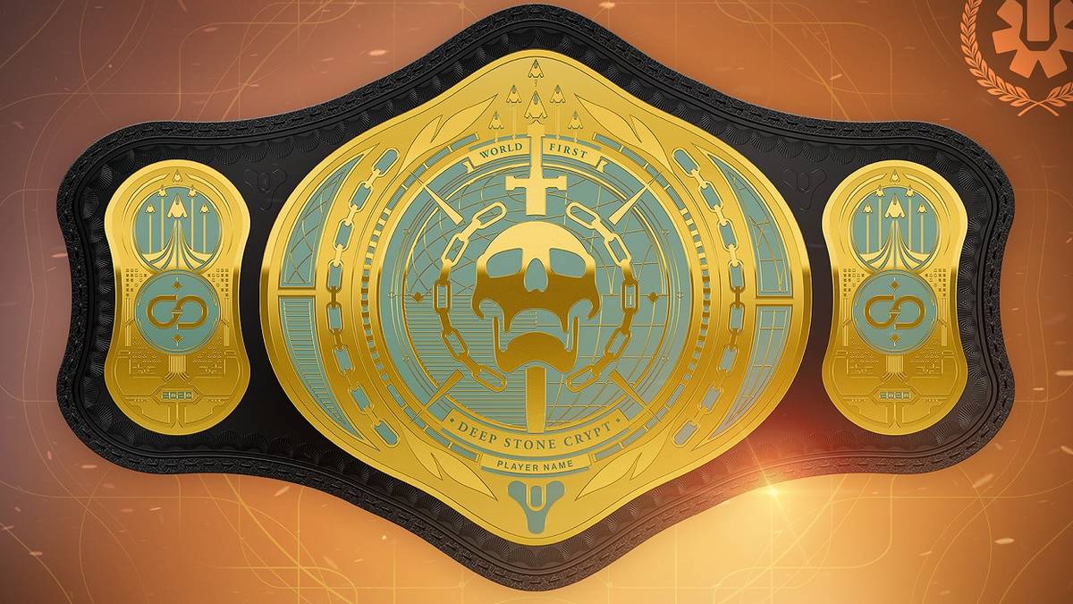 bungie world first belt