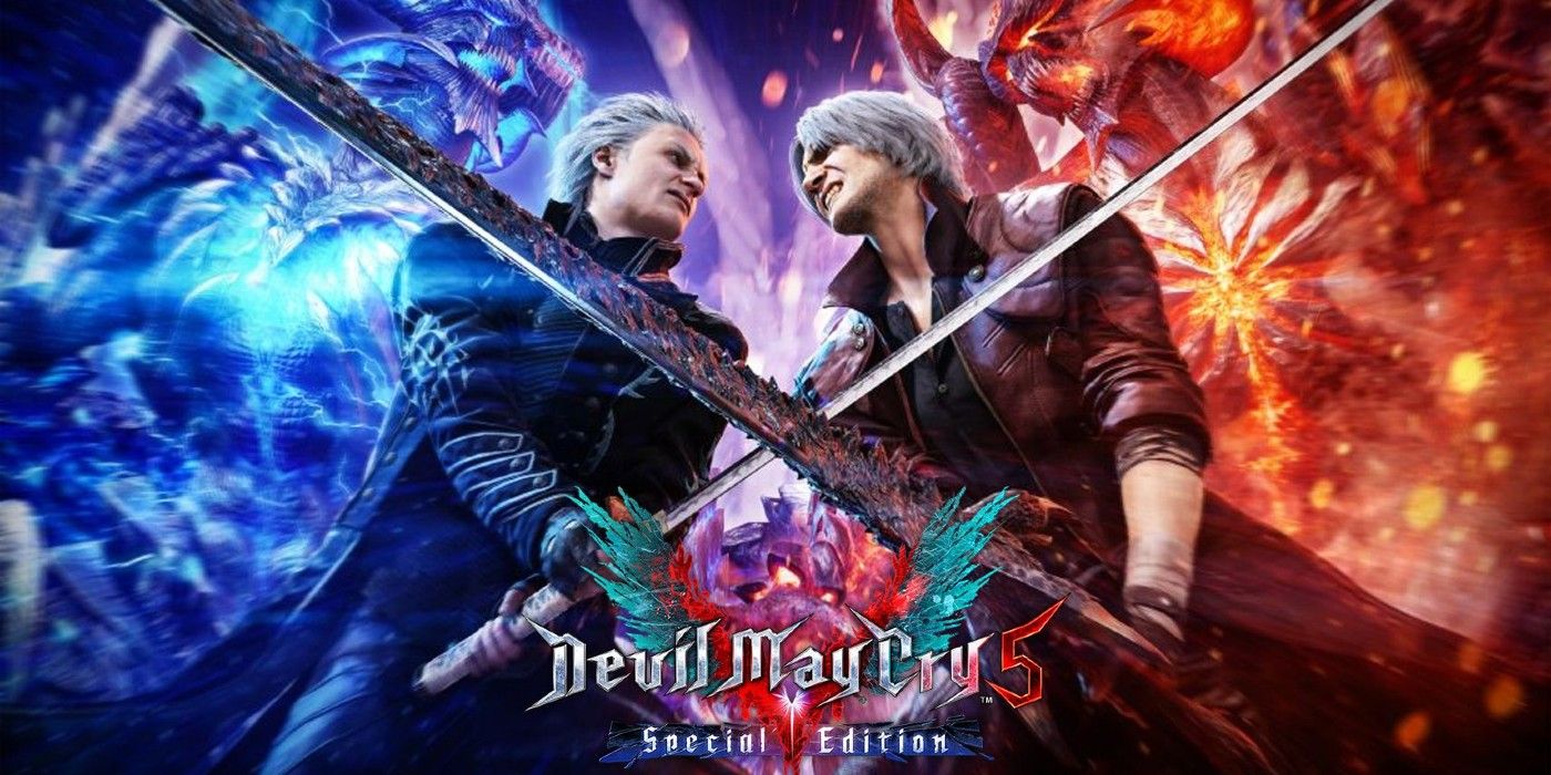 devil may cry 5 special edition promo art