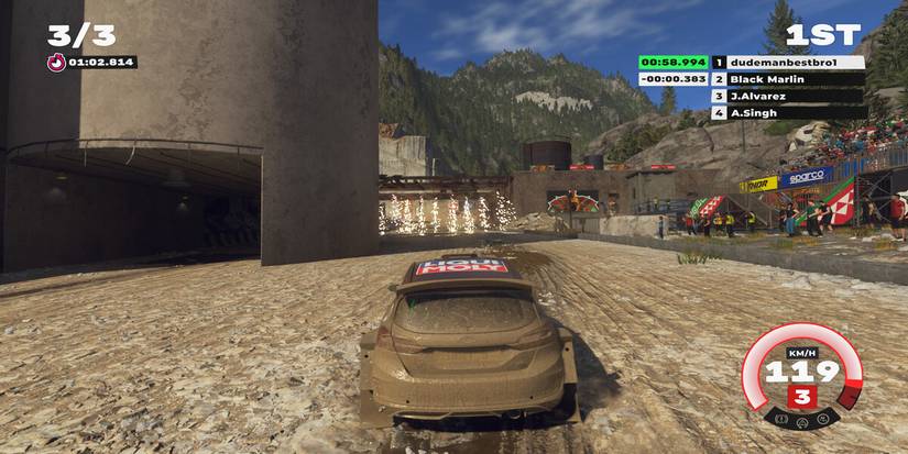 DIRT 5 racing gameplay