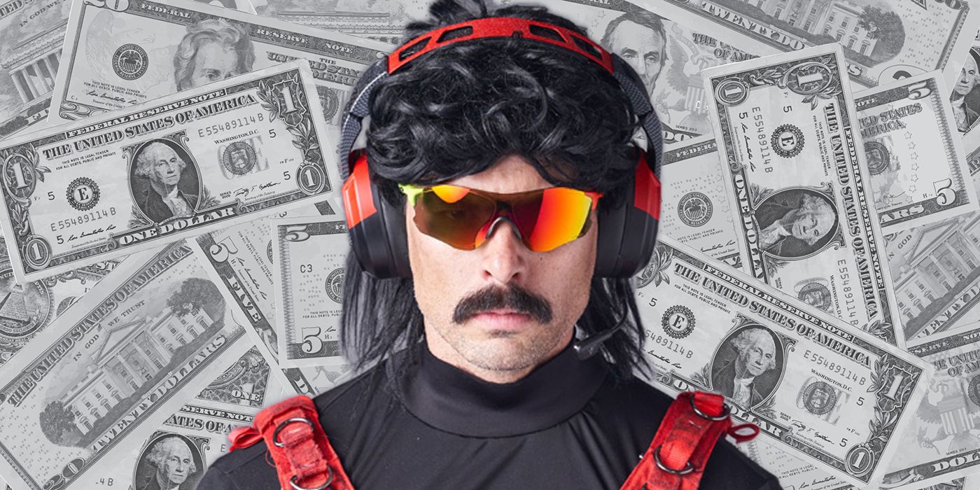 Dr Disrespect with some money