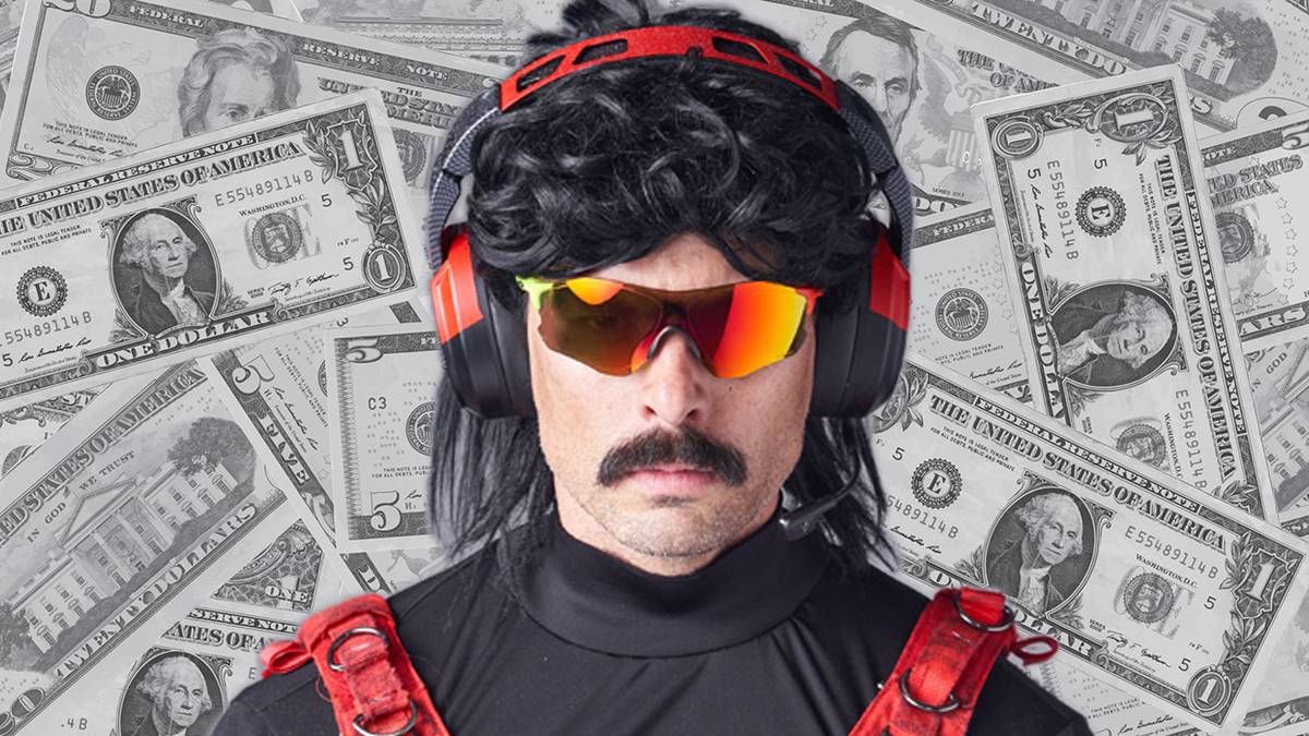 Dr Disrespect with some money