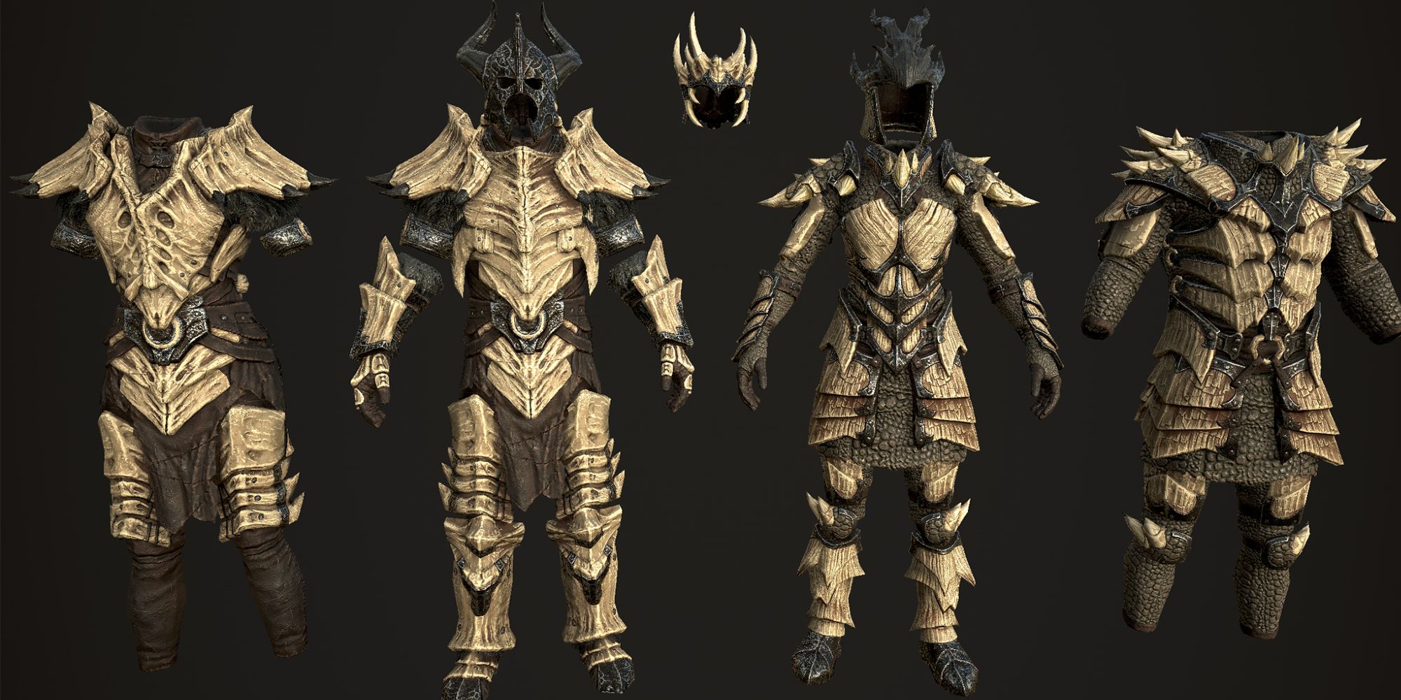 dragon armor set skyrim