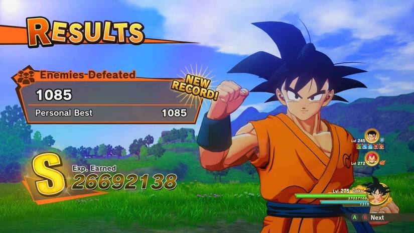 Kakarot Horde Battle Trial of Valor