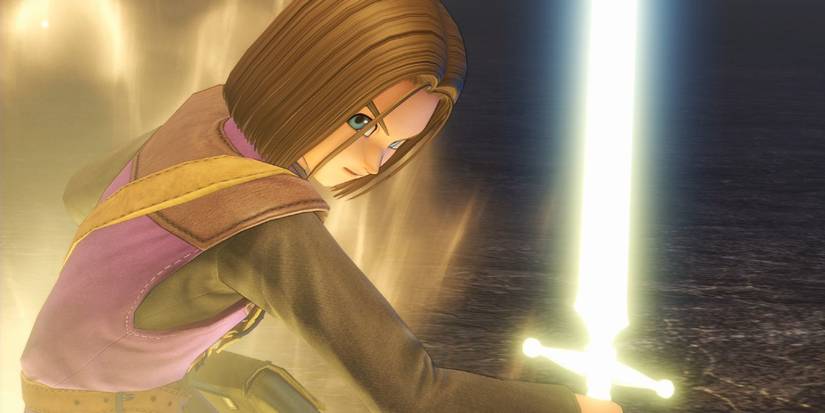 dragon quest 11 s glowing sword