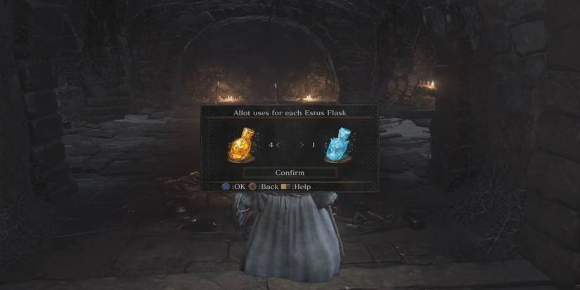 Estus allocation in Dark Souls 3