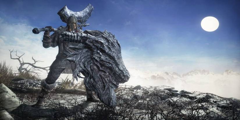 A heavy build in Dark Souls 3