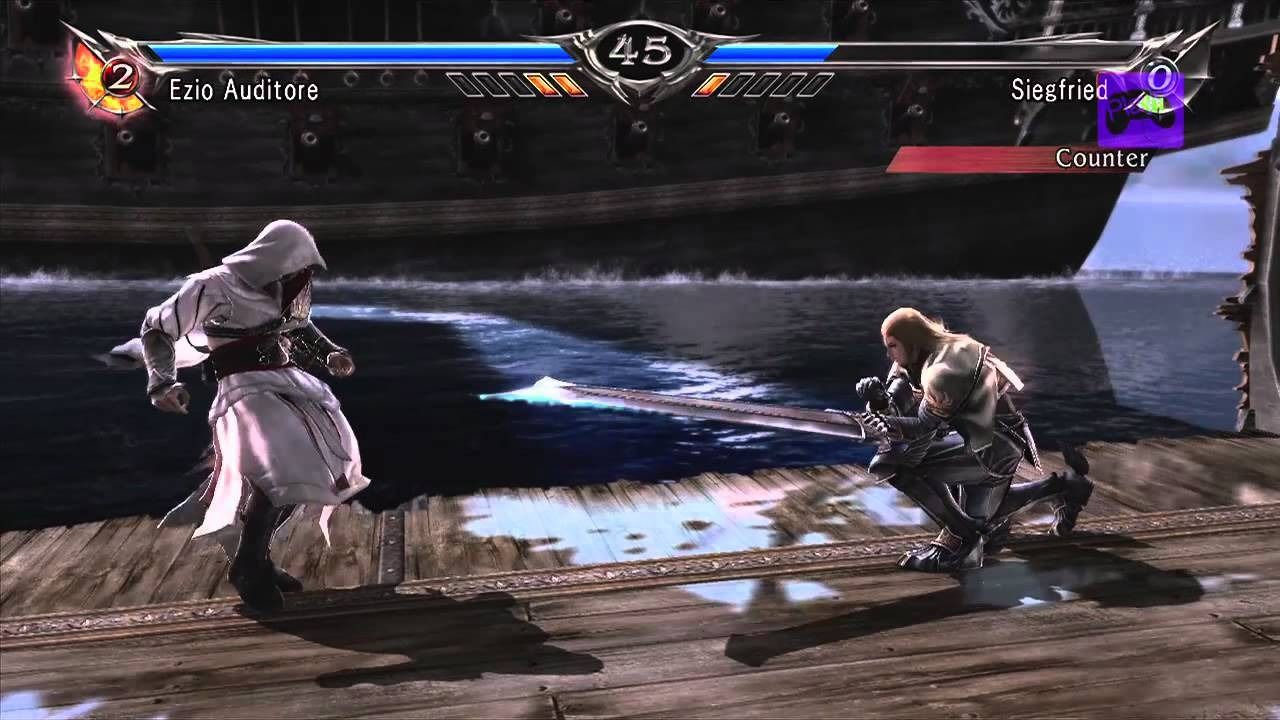 Ezio in Soul Calibur 5