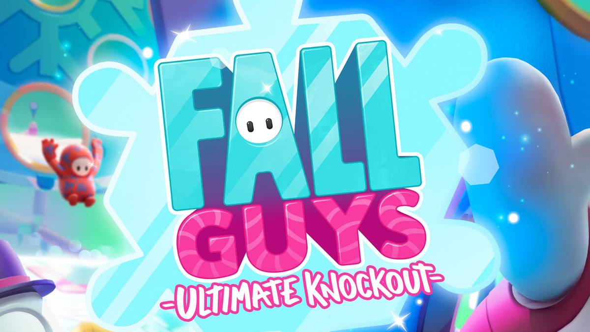 Fall Guys logo key art