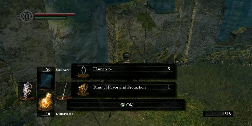 Favor and Protection Ring in Dark Souls