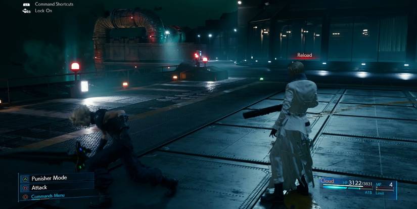 The Darkstar & Rufus boss battle from Final Fantasy VII Remake